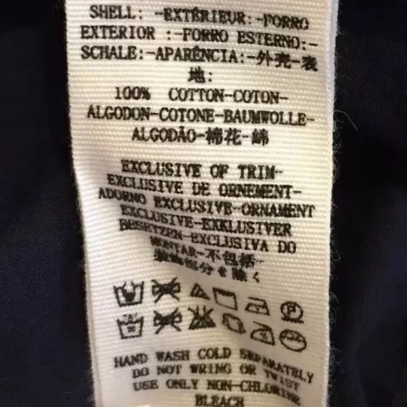 Free people hooded cotton shirt top blouse relaxed fit navy S - Picture 11 of 12